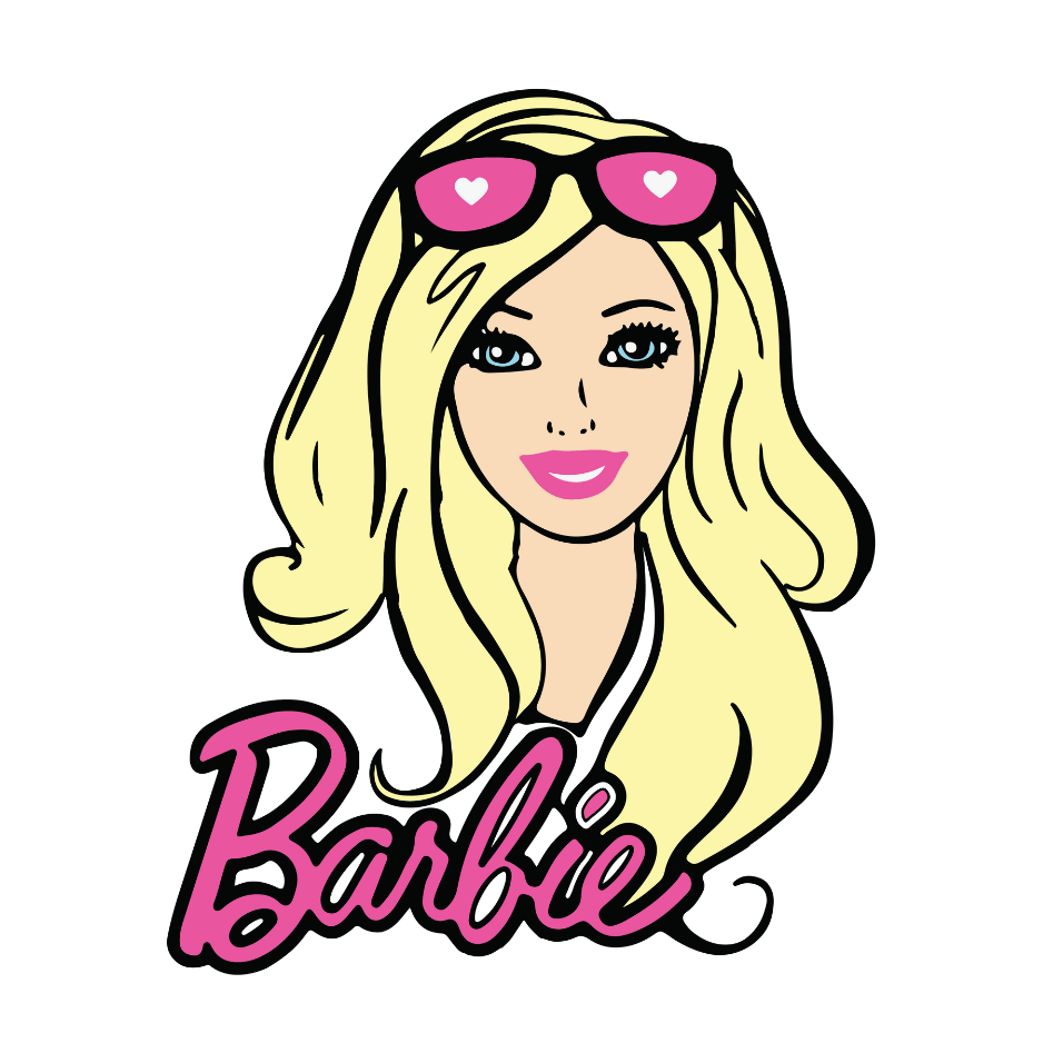 Barbie Girl Trendy Retro Direct To Film (DTF) Transfer – Blu Ridge
