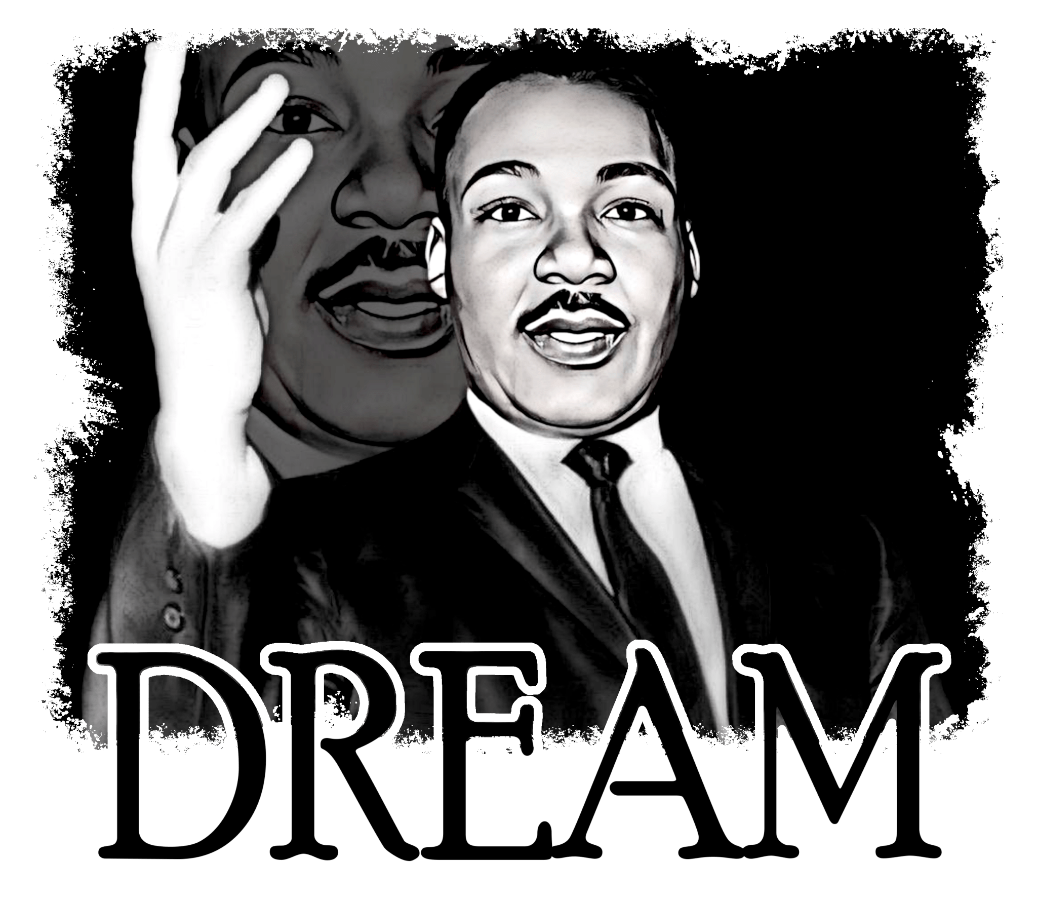 Martin Luther King DTF transfers - My Vinyl Craft