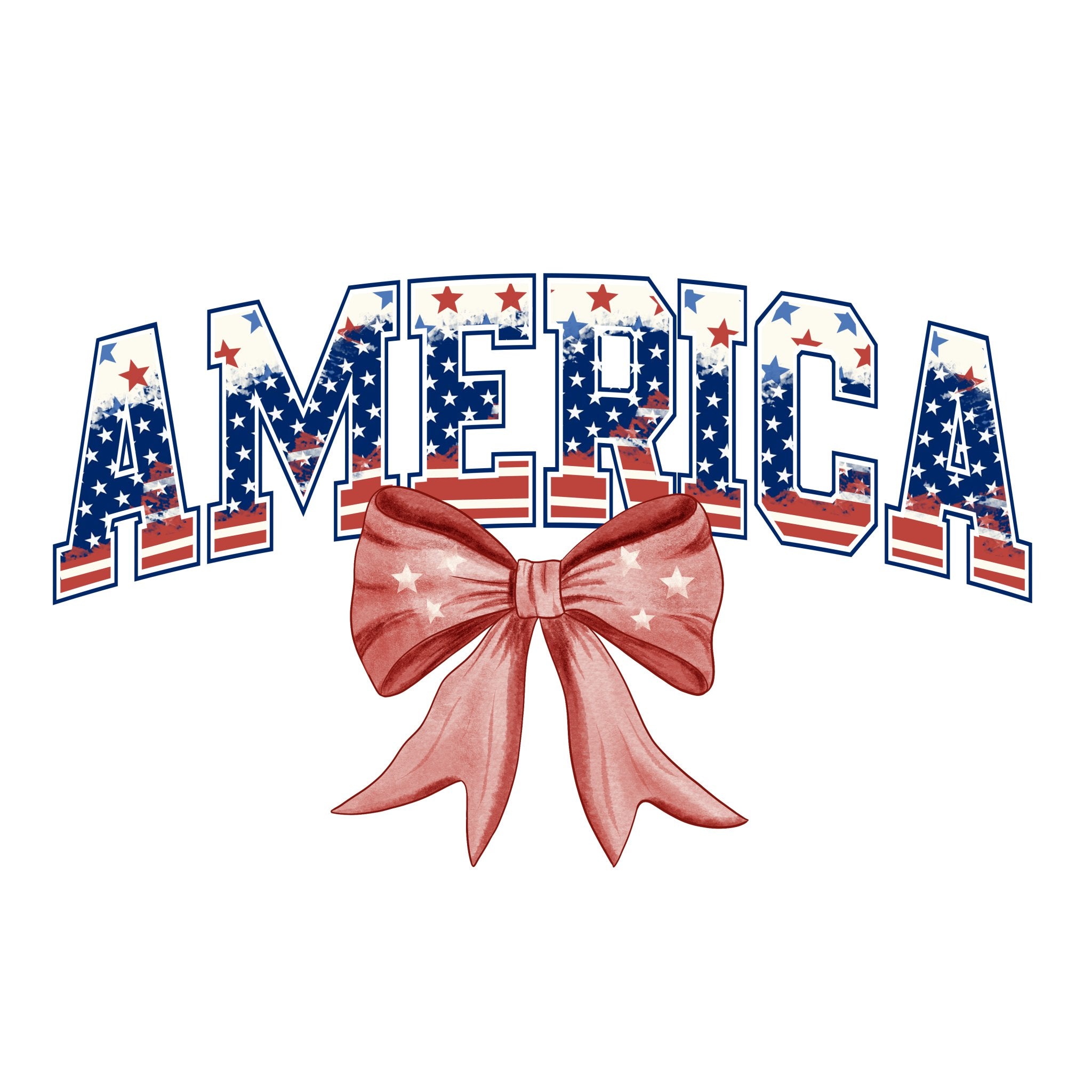 America Coquette DTF Transfer - My Vinyl Craft