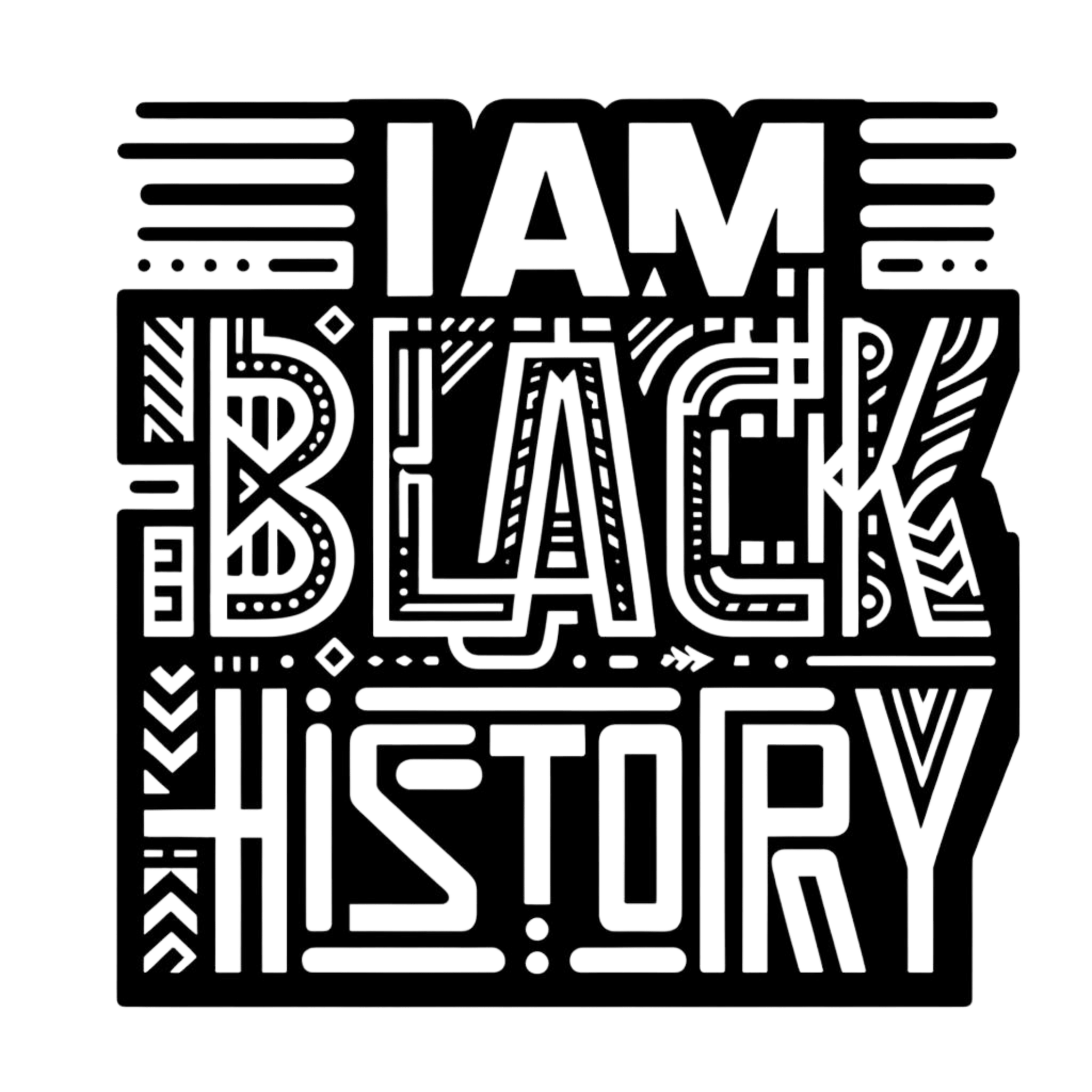 BH5 - Black History Solid Pattern DTF Transfer - My Vinyl Craft