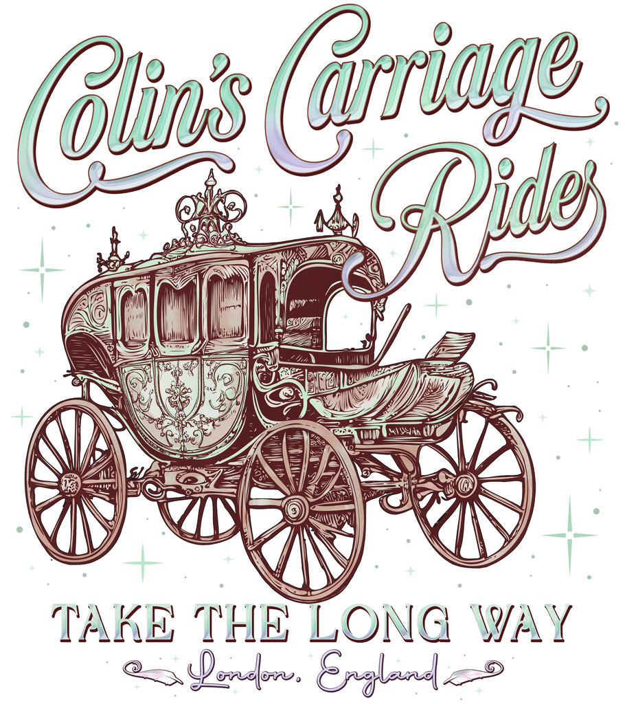 Colin's Carriage RIdes DTF Transfer - My Vinyl Craft