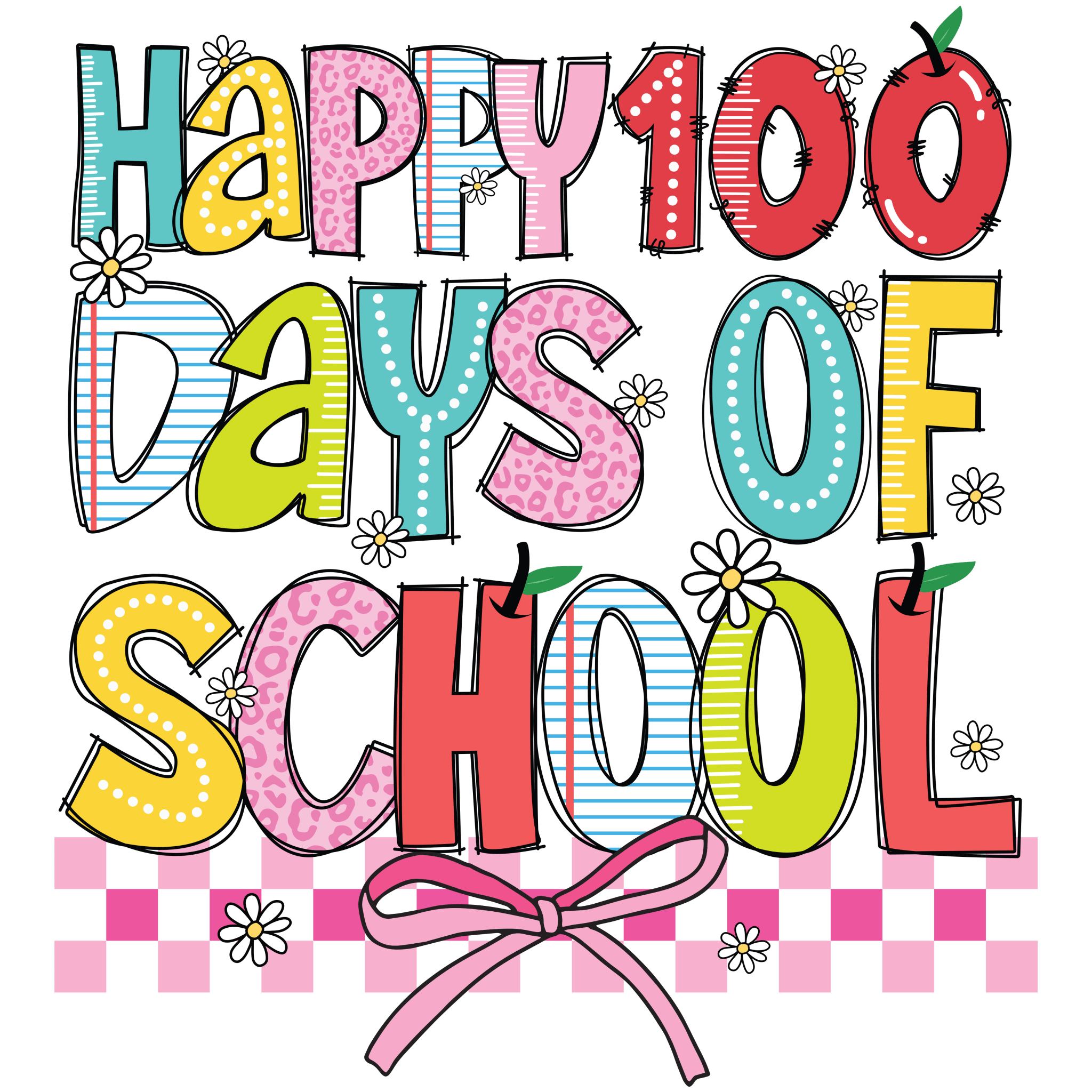 H10 - Happy 100 Days - My Vinyl Craft