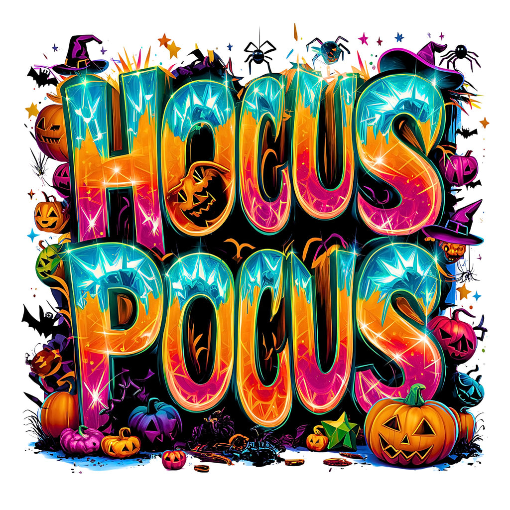 Hocus Pocus Bright DTF Transfer - H47 - My Vinyl Craft