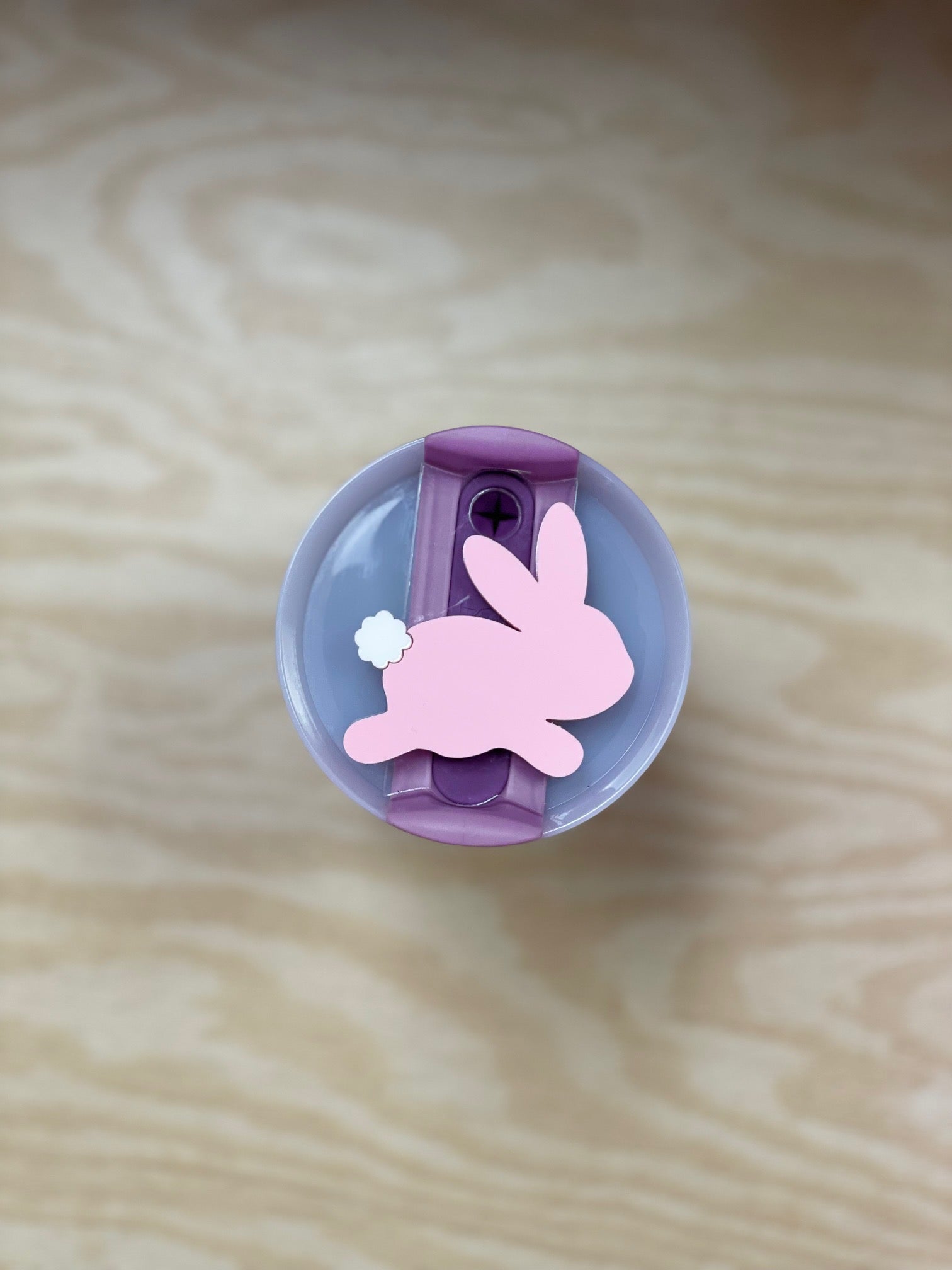 Hoppy Little Bunny Cup Topper - My Vinyl Craft