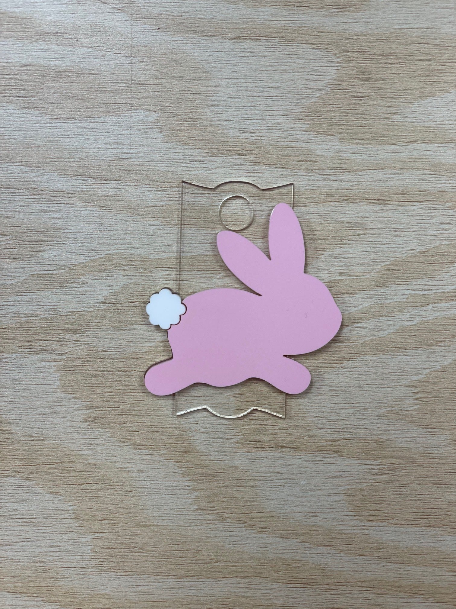 Hoppy Little Bunny Cup Topper - My Vinyl Craft