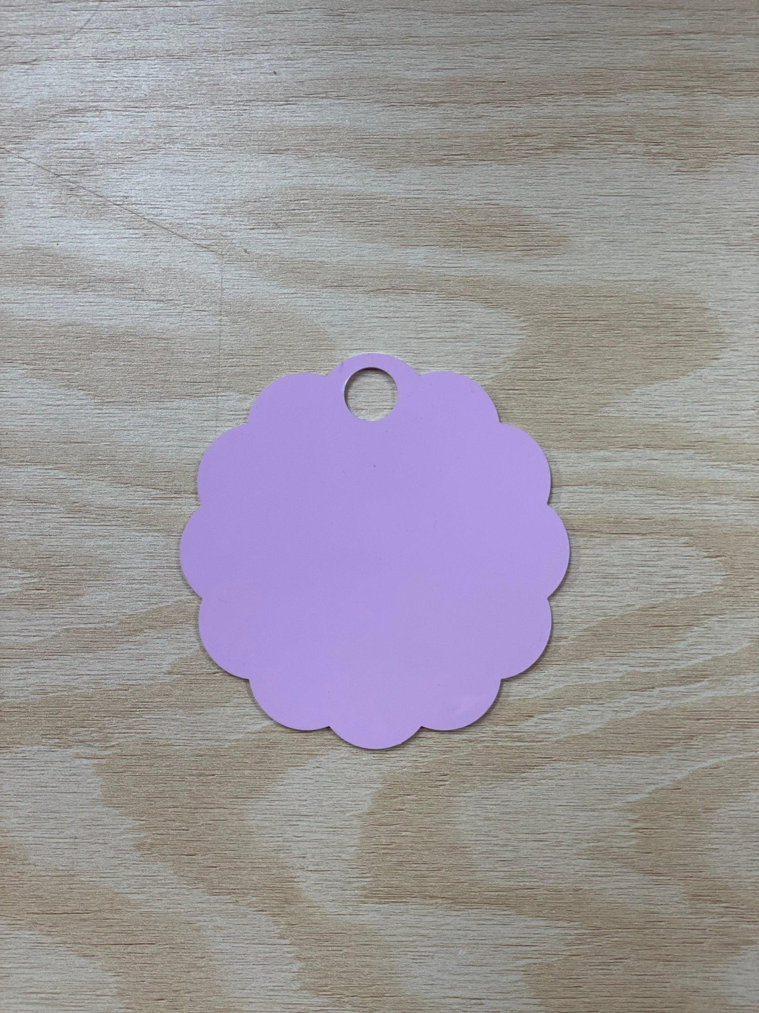 Lilac Flower Round Cup Topper - My Vinyl Craft