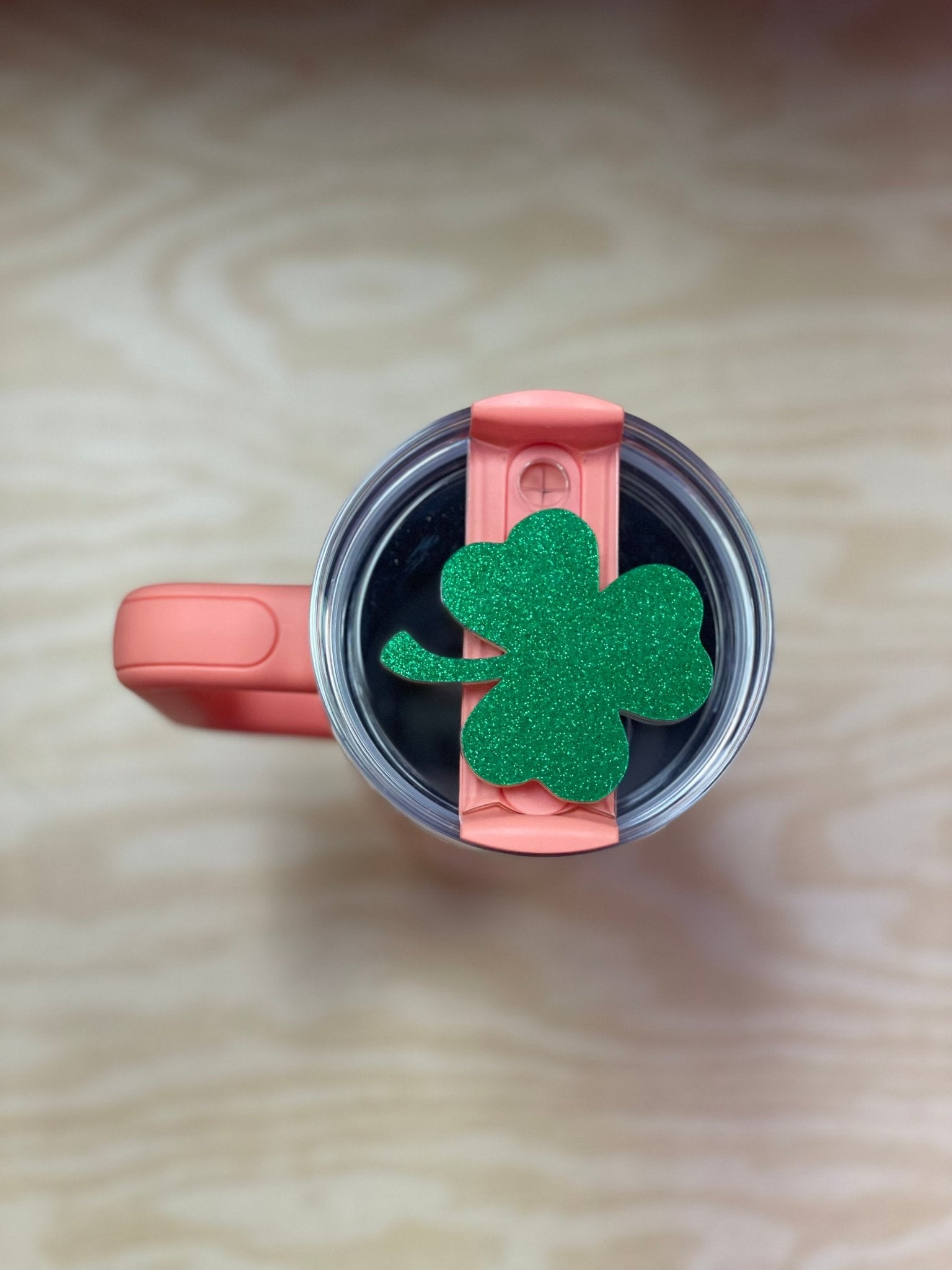 Lucky Clover Cup Topper - My Vinyl Craft