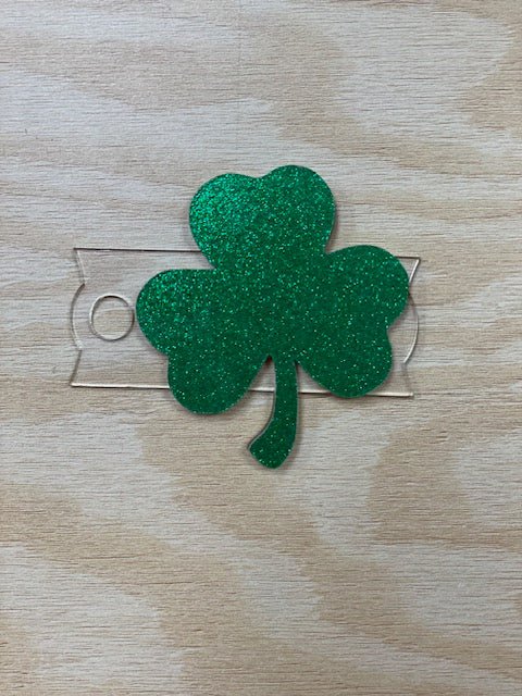 Lucky Clover Cup Topper - My Vinyl Craft