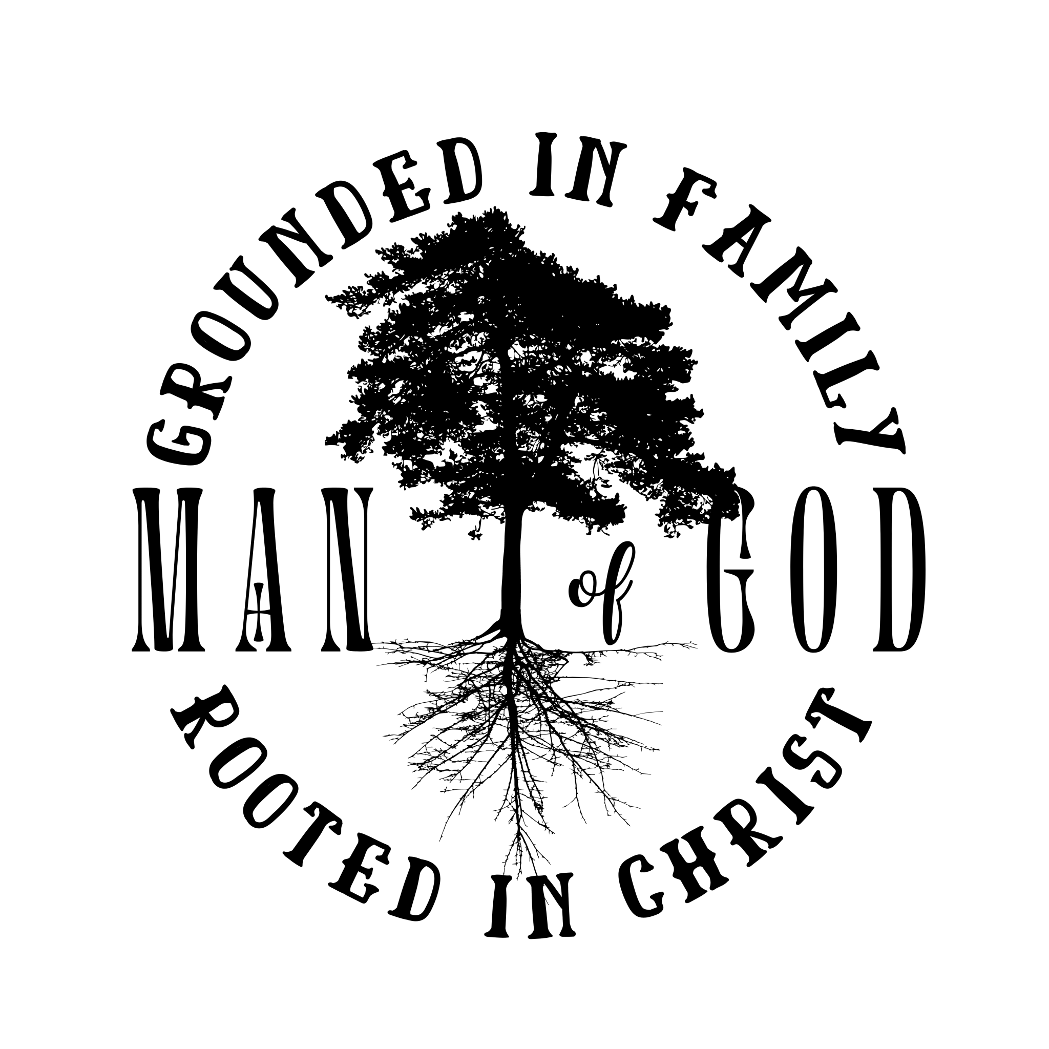 Man of God DTF Transfer - My Vinyl Craft