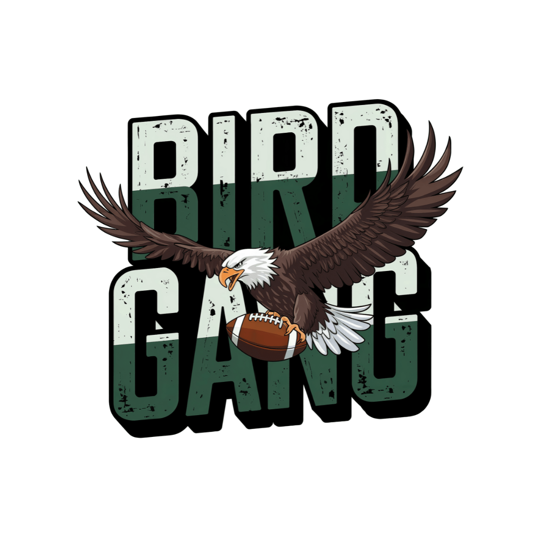 NFL11 - Bird Gang DTF Transfer - My Vinyl Craft