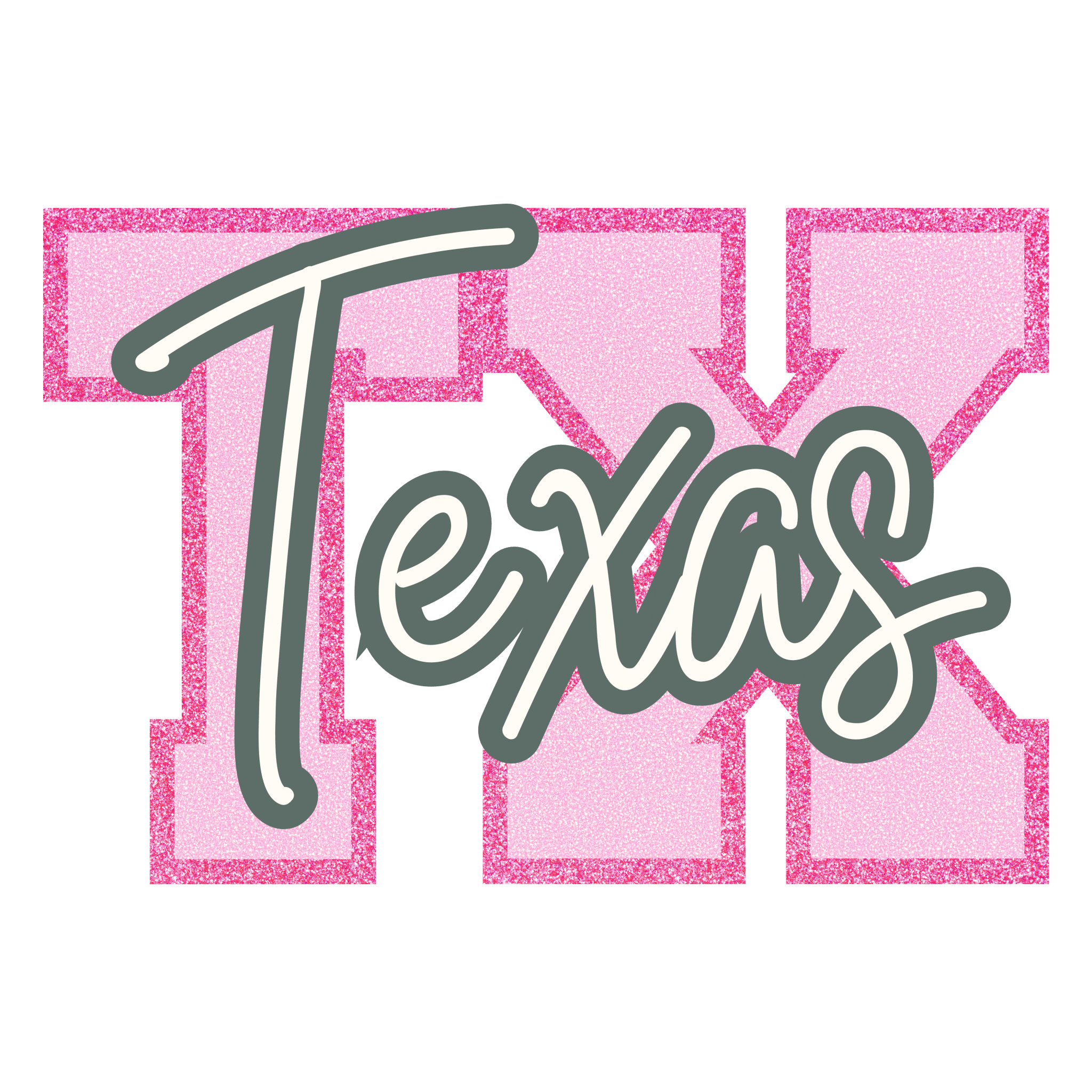 Preppy Texas DTF Transfer - My Vinyl Craft