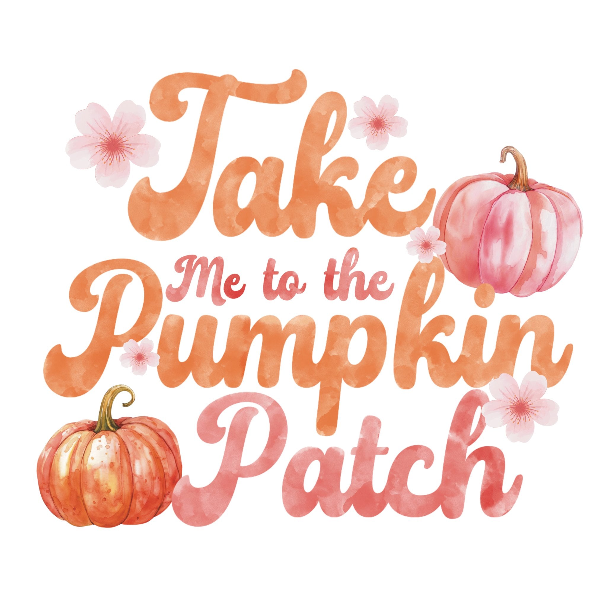 Pumpkin Patch DTF Transfer - My Vinyl Craft