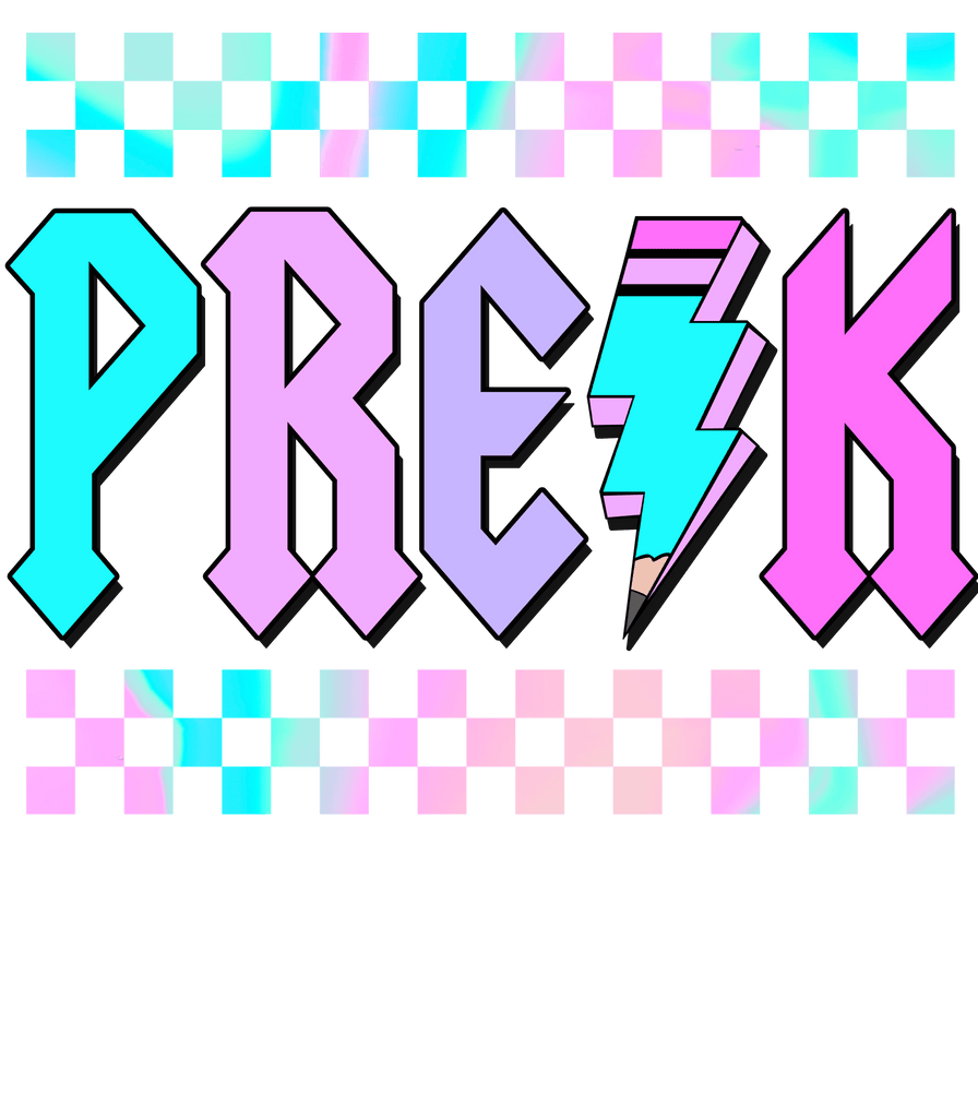 Purple PreK - Fifth Grade DTF Transfer - My Vinyl Craft