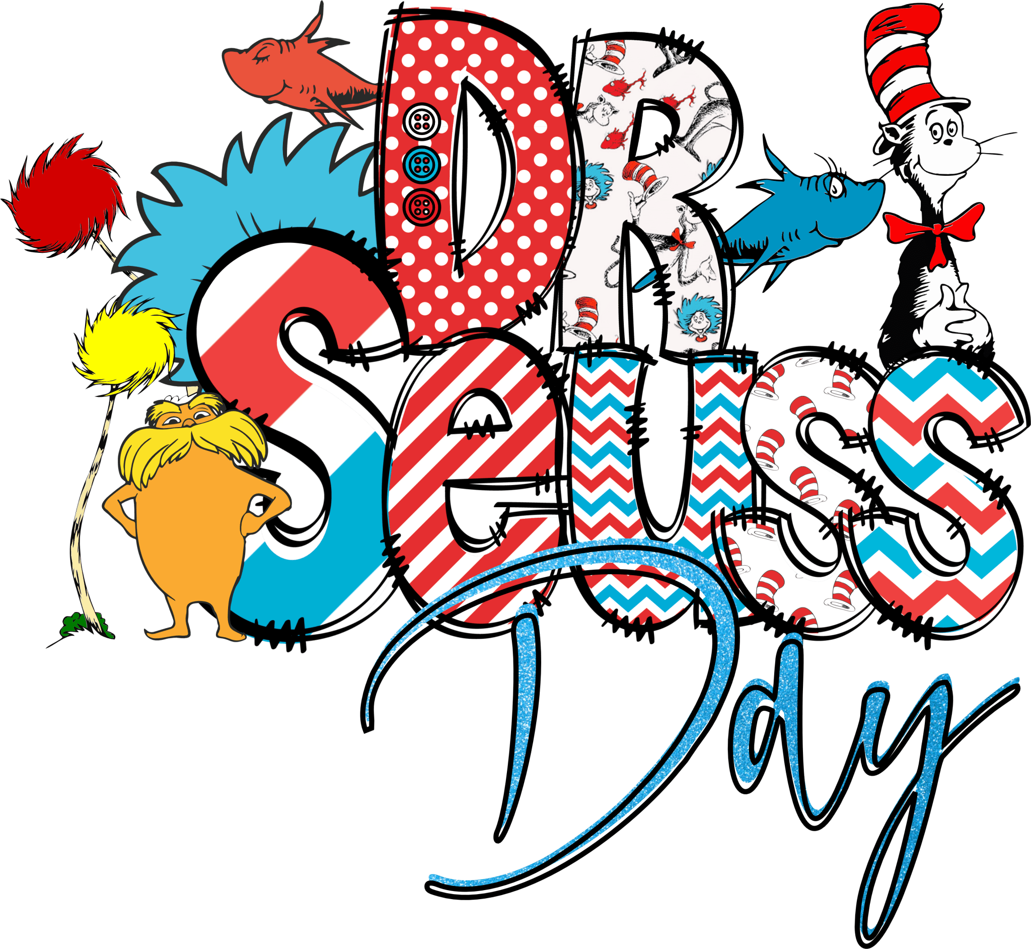 RA9 - Dr. Seuss Day DTF Transfer - My Vinyl Craft