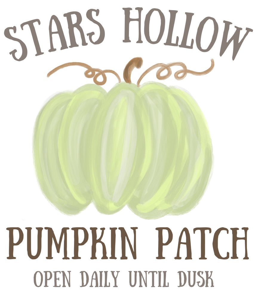 Stars Hollow Pumpkin Patch DTF Transfer - E18 - My Vinyl Craft