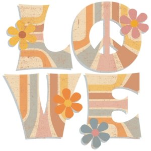 Boho Love DTF Transfer - My Vinyl Craft