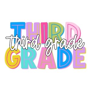 Bold Block K-6th Grade DTF Transfer - My Vinyl Craft