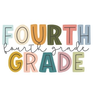 Grade Block K-5th DTF Transfer - My Vinyl Craft