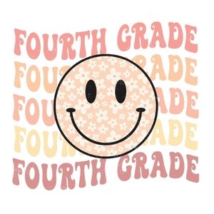 Groovy Peach PreK - 6th Grade DTF Transfer - My Vinyl Craft