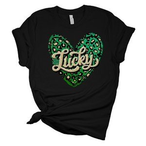 Lucky Heart DTF Transfer - My Vinyl Craft