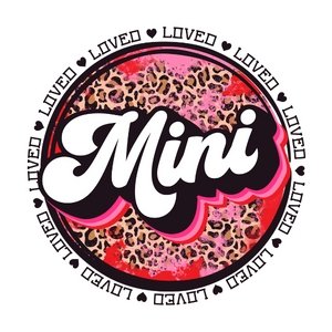 Mini Leopard DTF Transfer - My Vinyl Craft