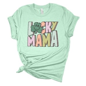 Retro Lucky Mama DTF Transfer - My Vinyl Craft