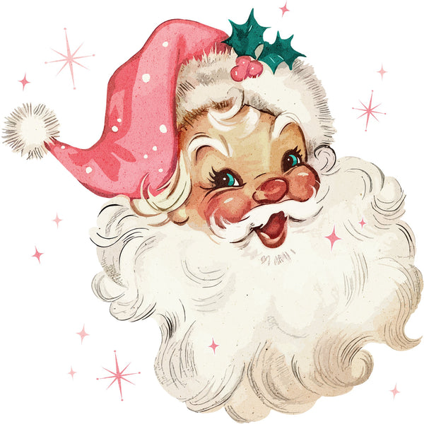 Pink Santa Baby Stanly DTF Transfer – Polylush